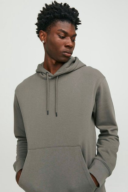 Essentials Jjestar Pamuklu Kapüşonlu Sweat Erkek SWEAT 12208157