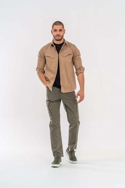 Combat Pantolon Tactıcal 502-haki - L
