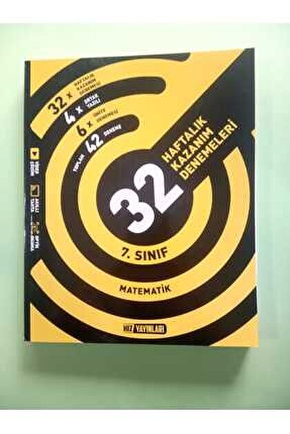 Hız Yayınları HIZ YAYINLARI 7. SINIF MATEMATİK 32 HAFTA DENEME