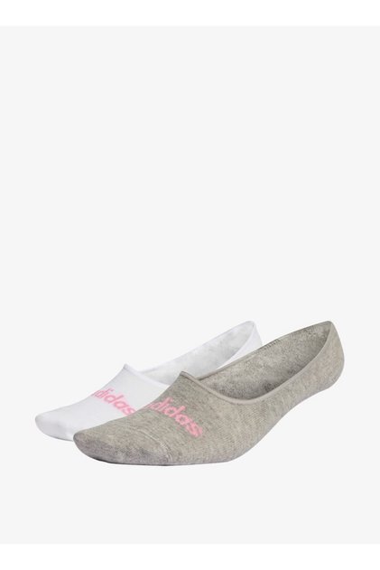 Logo Detail No Show Socks - Set of 2
