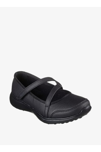 Girls' Mary Jane Shoes with Hook and Loop Closure - MICROSTRIDES
