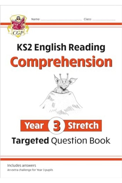 New Ks2 English Targeted Question Book Challenging Reading Comprehension Year 3 Stretch + Ans