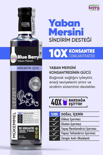 りーやん❥ NaturaBerry Yaban Mersini Konsantresi 700gr - Fiyatı, Yorumları