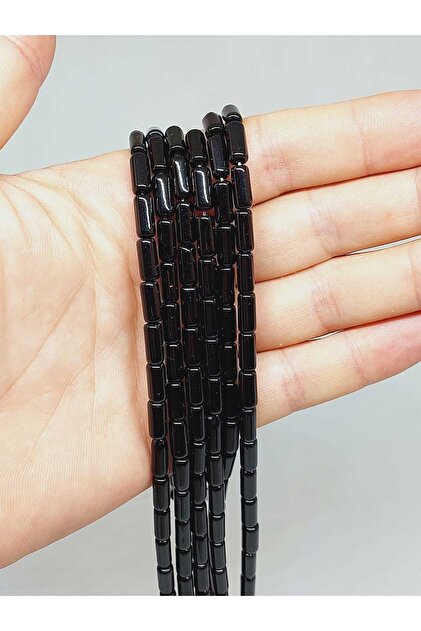 Onyx Stone Capsule Cut 4.5X10Mm Brilliant String (52944)