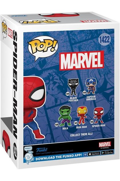 Funko Pop! Marvel: Marvel NC - Spider-Man Vinil Figürü (1422