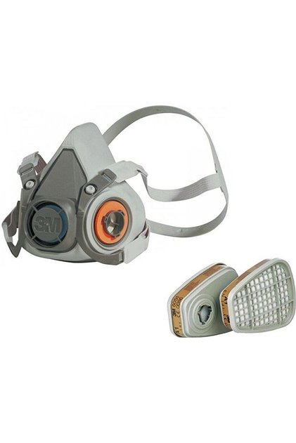 6200 Yarım Yüz Maskesi (Medium) + 3m 6051 A1 Maske Filtresi