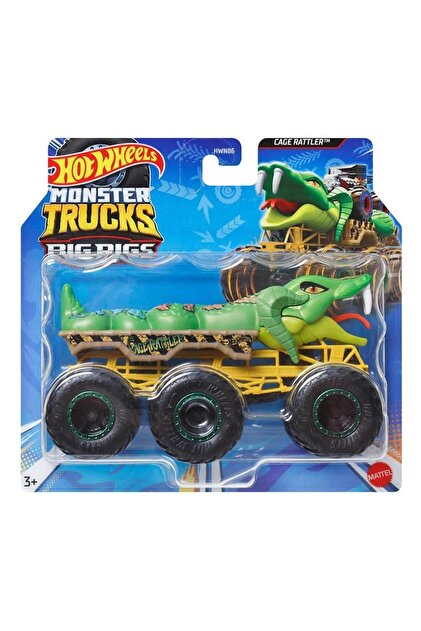 HOT WHEELS Monster Trucks 1:64 Çekici Arabalar CAGE RATTLER HWN86