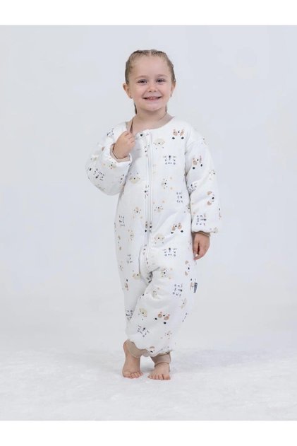 1-5 Yaş Unisex 2.5 Tog Kalın Desenli Uyku Tulumu