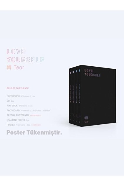 Kpop Dünyasi Bts Album Vol. 3 - Love Yourself ? 'tear' - Y