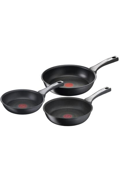 Titanium 6x Unlimitedone 3-Piece Pan Set with Induction Base 20/24/28cm