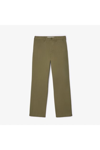 Straight Fit Cotton Twill Chinos - HH7202-00-BMY