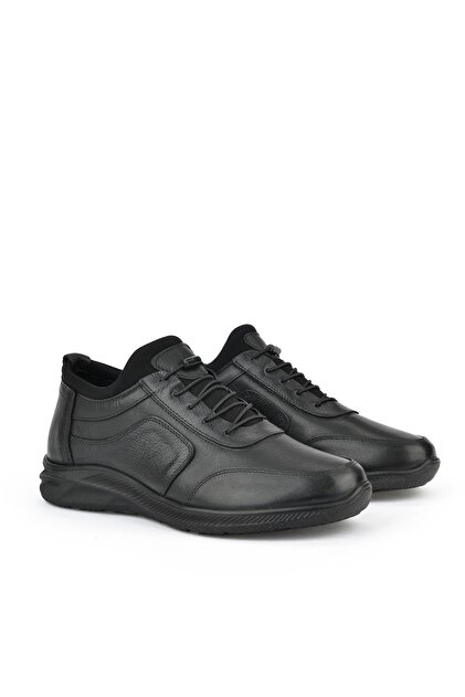 143　アネモネ Ziya , Erkek Hakiki Deri Sneaker 143423Z69 Siyah - Fiyatı, Yorumları