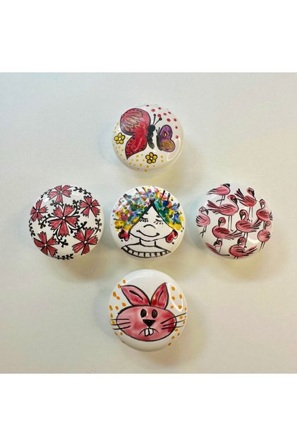 Children's Room Porcelain Cabinet Drawer Handle