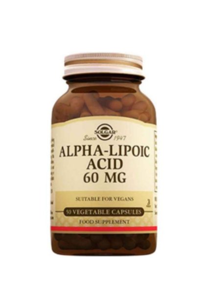 STD Solgar Alpha Lipoic Acid 60 Mg 30 Kapsül Alfa Lipoik Asit Takviyesi ( TEKLİDİR )
