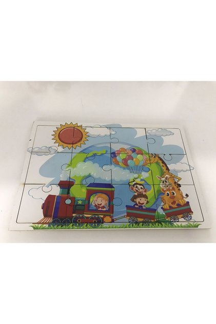 Wooden Find-Plug Puzzle