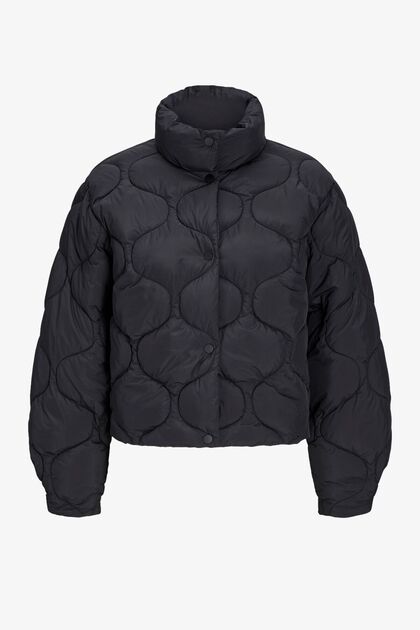 JJXX Jxsena Quılted Jacket Otw Sn Kadın Siyah Mont 12258499-Black