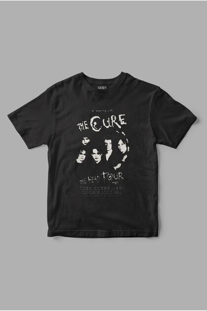The Cure "Tour" Özel Tasarım Baskılı Tişört