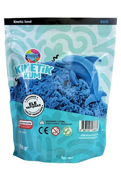 mami様 MammacomicaDough Mammacomica Dough Mavi Kinetik Kum - 500 gr