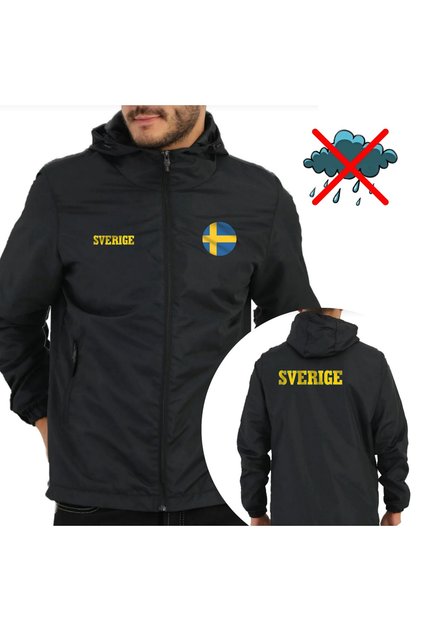 Sweden Sverige Raincoat Isvy1