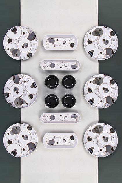 14-piece Stackable Bounce Breakfast Set for 6 People - Special Design