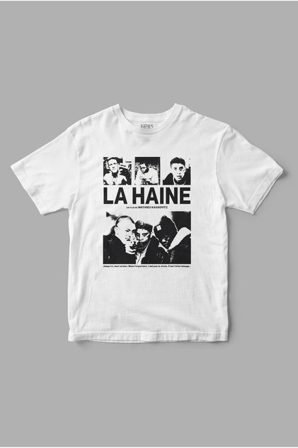 La Haine Baskılı Tişört