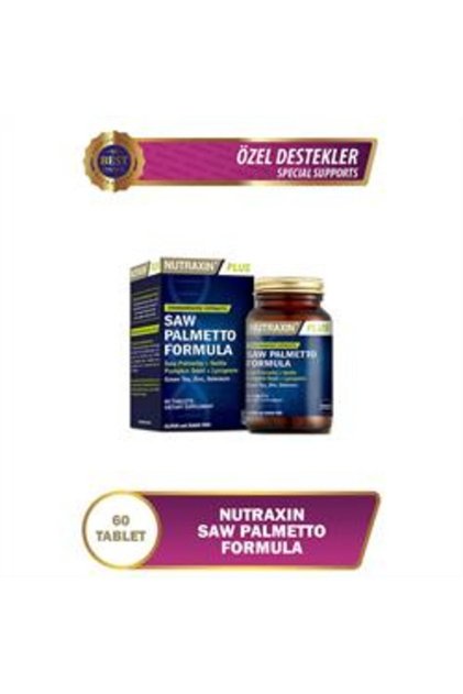 STD Nutraxin Plus Saw Palmetto Formula 60 Tablet ( TEKLİDİR )