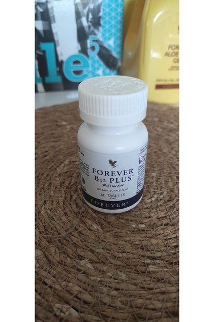 B12 Plus and Folic Acid 60 Tablets