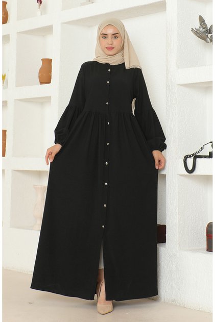 Bürümcük Fabric Judge Guler Ferace 1022-04 Negru