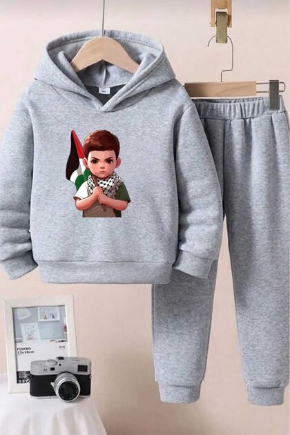 Palestine Printed Children's Suit