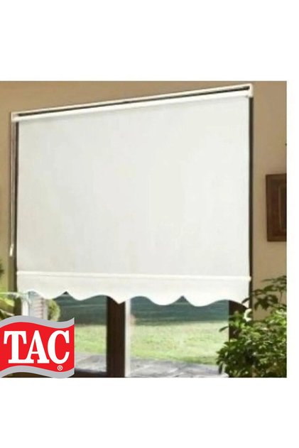 Rüyaper Her Odaya Uygun Etek Dilimli Beyaz Stor Perde