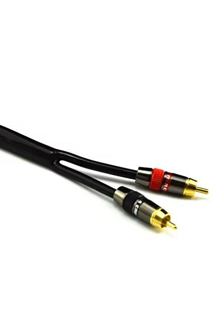 NETEX AQOUSTİCS 2 Rca / 2 Rca Fiber İpek Örgülü Altın Uçlu Rca 5