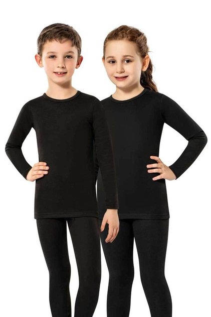 2 Pieces Silver Unisex Children's Thermal Badi