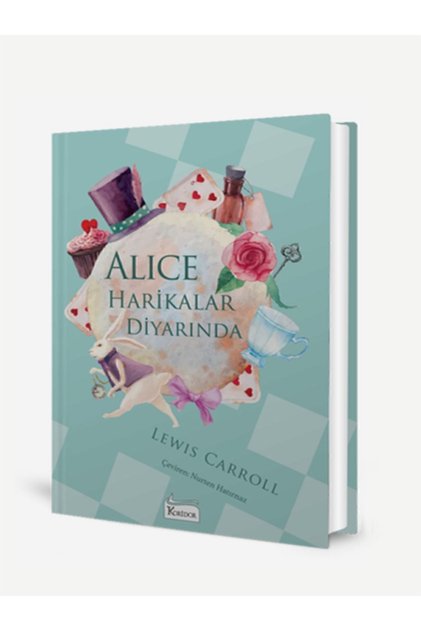 Alice Harikalar Diyarında - (Bez Ciltli)