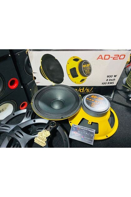 ADS Ad20 - 20cm Kapaklı Midrange Seti ( 2li) - Fiyatı, Yorumları