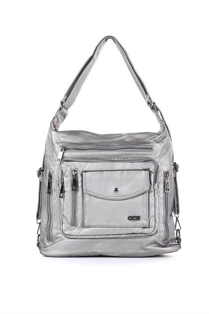 Ccs 16749 Wash Leather Backpack with Shoulder Strap