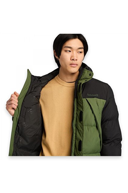 Timberland Tb0A6267 Durable Water Repellent Puffer Jacket Haki