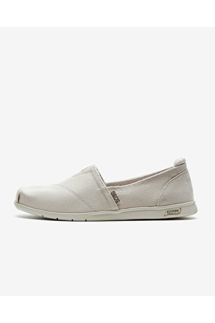 Skechers Arch Fit Plush For3ver Luv Kadın Bej Günlük Ayakkabı