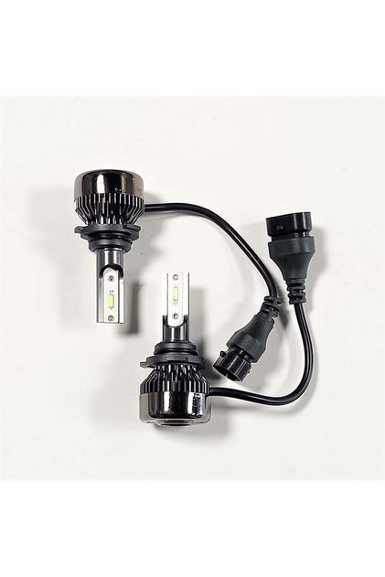 9006 (HB4) Yeni Nesil Metal Turbo Led Xenon Ampul Seti 6000K