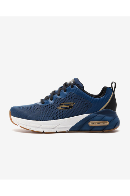 【MAX】 Skechers MAX PROTECT SPORT - SAFEGUARD Erkek Mavi Outdoor Ayakkabı