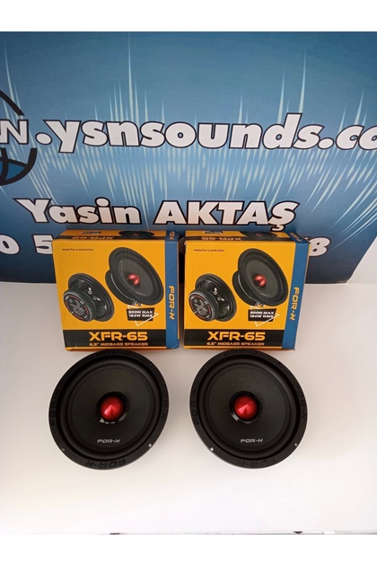 For-X 16cm Midbass - Xfr-65 300w 150rms Mid Bass 16cm - Fiyatı