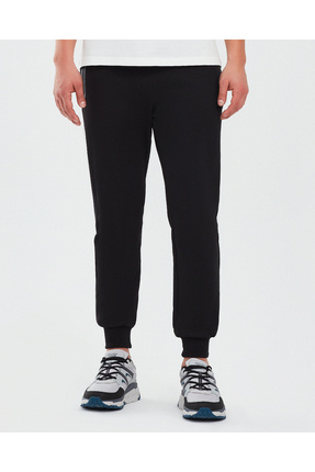 Skechers M Micro Collection Side Zipped Jogger Pant Erkek Siyah
