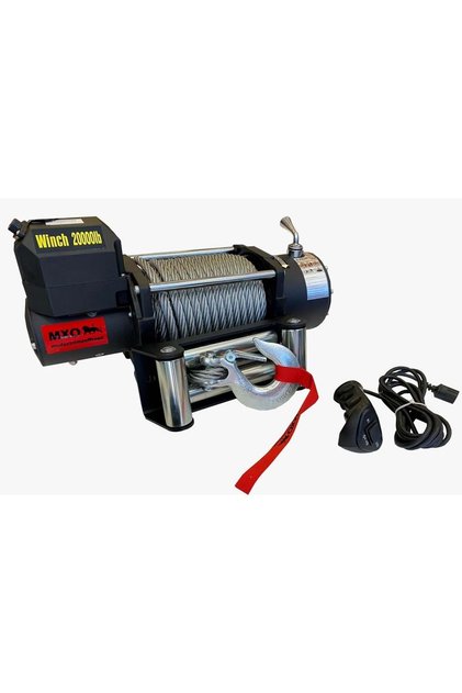VİNÇ L. 20000 LB 24V ÇELİK HALATLI TAMBUR 22mt - 13mm
