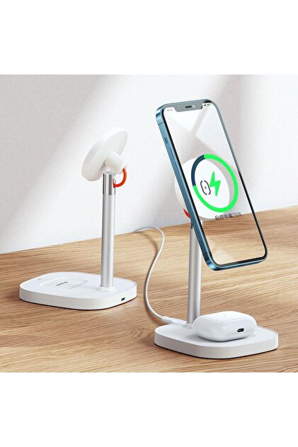 Mcdodo kablosuz şarj standı ayarlanabilir açı özelliği