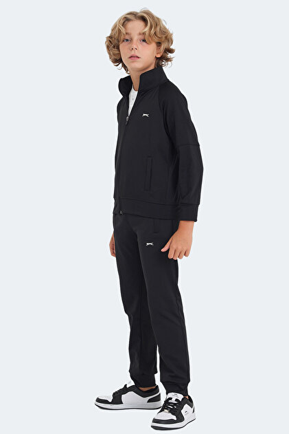 Slazenger NEXT Unisex Çocuk Eşofman Takımı Siyah - Fiyatı, Yorumları