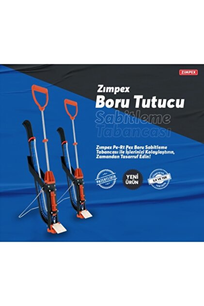 zımpex ZIMPEX U KLİPS BORU TUTUCU SABİTLEME ZIMBA ALETİ - Fiyatı