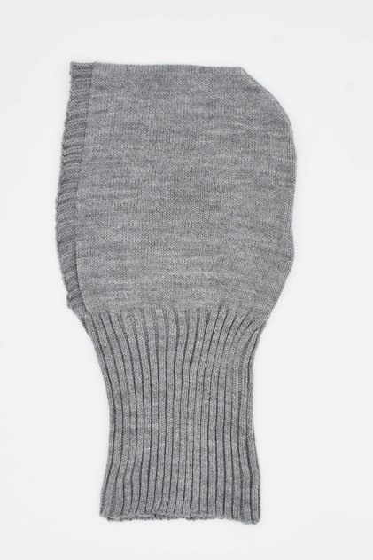 Balaclava Women's Knitwear Snow Mask Beanie Neck Collar Gray