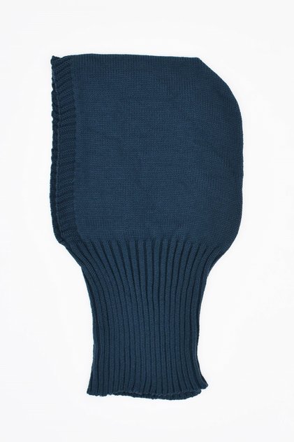 Balaclava Women's Knitwear Snow Mask Beanie Neck Collar Midnight Blue
