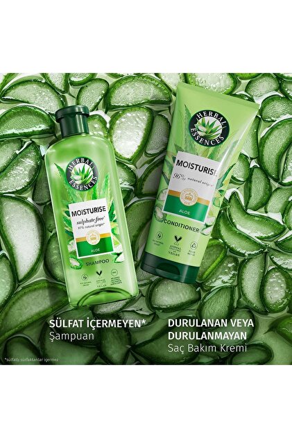 Herbal Essences Yatıştırıcı Aloe İçeren Şampuan 350 ml x2 - Fiyatı