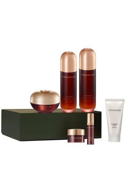 Anti-Wrinkle and Sagging Set Offering Total Anti-Aging Care Chogongjin Youngan Skin Care Set