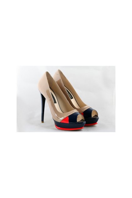 DMZ 5015 Custom Made Platform Shoes, Taupe color